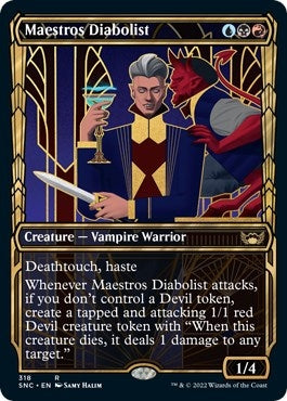 Image for Maestros Diabolist (Showcase) (318) (SNC) - Magic: The Gathering