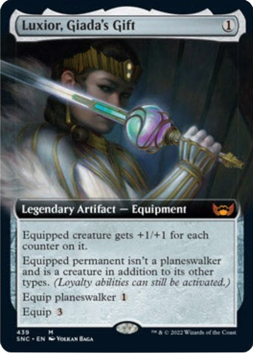 Image for Luxior, Giada's Gift (Extended Art) (439) (SNC) - Magic: The Gathering