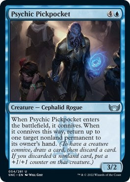 Image for Psychic Pickpocket (54) (SNC) - Magic: The Gathering