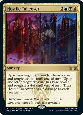 Image for Hostile Takeover (191) (SNC) - Magic: The Gathering