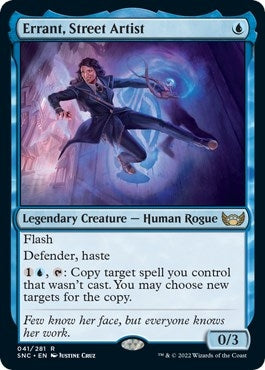 Image for Errant, Street Artist (41) (SNC) - Magic: The Gathering