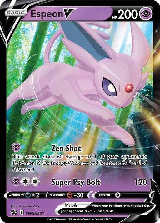 Image for Espeon V - SWSH201 (SWSH201) (SWSD) - Pokemon