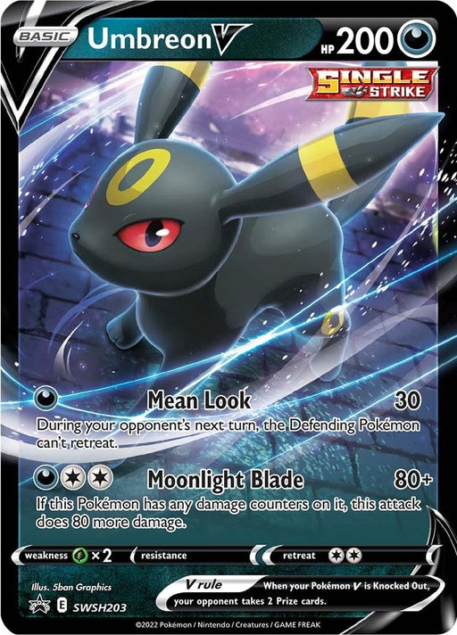Image for Umbreon V - SWSH203 (SWSH203) (SWSD) - Pokemon