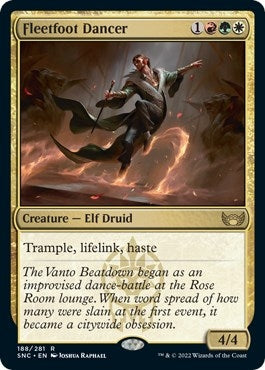 Image for Fleetfoot Dancer (188) (SNC) - Magic: The Gathering