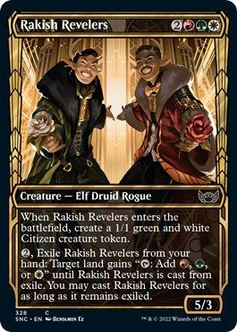 Image for Rakish Revelers (Showcase) (328) (SNC) - Magic: The Gathering