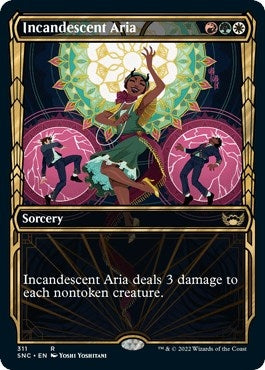 Image for Incandescent Aria (Showcase) (311) (SNC) - Magic: The Gathering