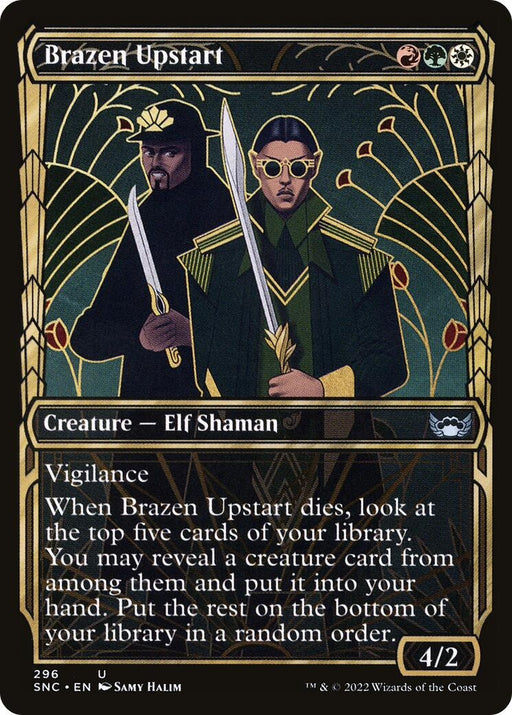 Image for Brazen Upstart (Showcase) (296) (SNC) - Magic: The Gathering