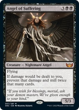 Image for Angel of Suffering (67) (SNC) - Magic: The Gathering