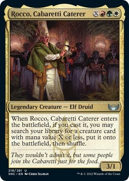 Image for Rocco, Cabaretti Caterer (218) (SNC) - Magic: The Gathering