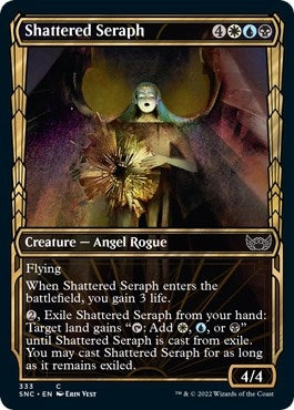 Image for Shattered Seraph (Showcase) (333) (SNC) - Magic: The Gathering