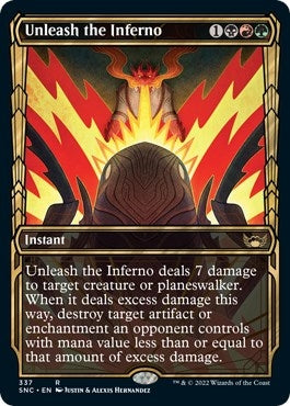 Image for Unleash the Inferno (Showcase) (337) (SNC) - Magic: The Gathering