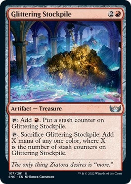 Image for Glittering Stockpile (107) (SNC) - Magic: The Gathering