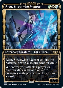 Image for Rigo, Streetwise Mentor (Showcase) (329) (SNC) - Magic: The Gathering