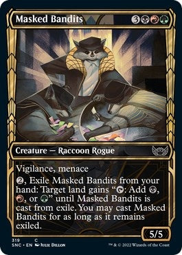 Image for Masked Bandits (Showcase) (319) (SNC) - Magic: The Gathering
