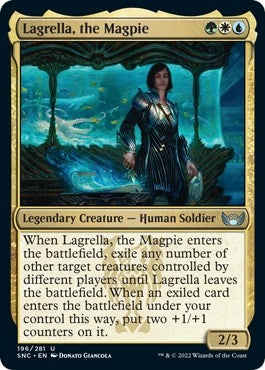 Image for Lagrella, the Magpie (196) (SNC) - Magic: The Gathering
