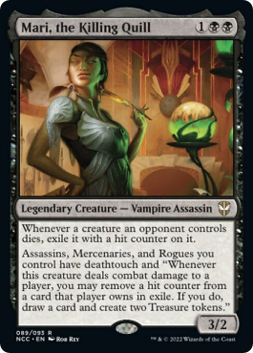 Image for Mari, the Killing Quill (89) (NCC) - Magic: The Gathering