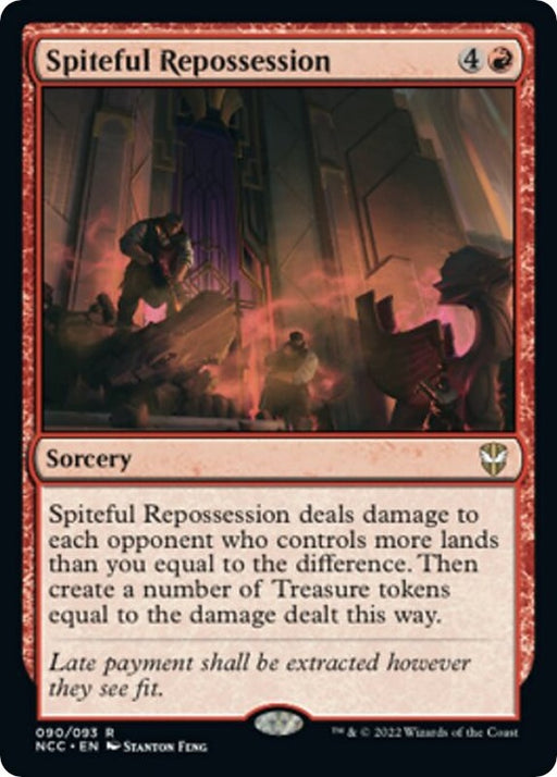 Image for Spiteful Repossession (90) (NCC) - Magic: The Gathering