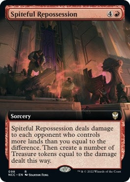 Image for Spiteful Repossession (Extended Art) (98) (NCC) - Magic: The Gathering