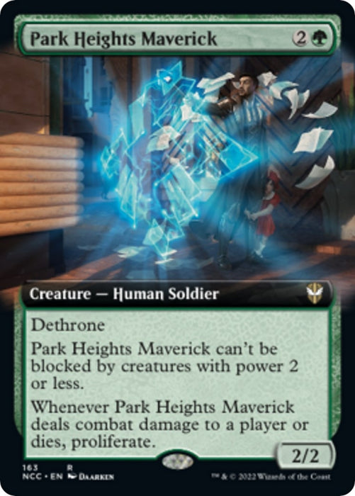 Image for Park Heights Maverick (Extended Art) (163) (NCC) - Magic: The Gathering
