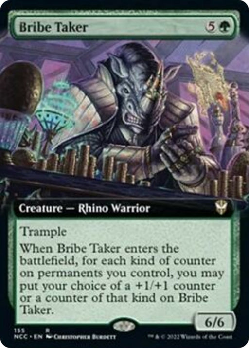 Image for Bribe Taker (Extended Art) (155) (NCC) - Magic: The Gathering