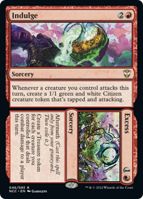 Image for Indulge // Excess (46) (NCC) - Magic: The Gathering