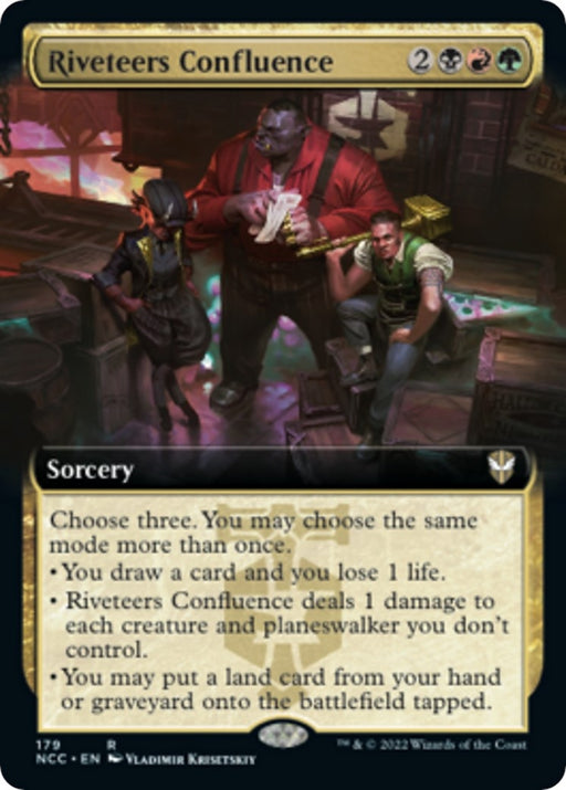 Image for Riveteers Confluence (Extended Art) (179) (NCC) - Magic: The Gathering