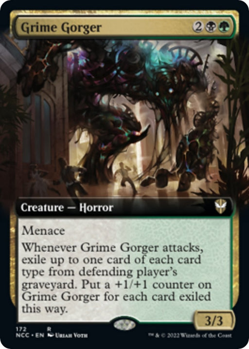 Image for Grime Gorger (Extended Art) (172) (NCC) - Magic: The Gathering