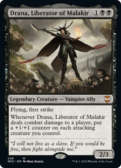Image for Drana, Liberator of Malakir (248) (NCC) - Magic: The Gathering