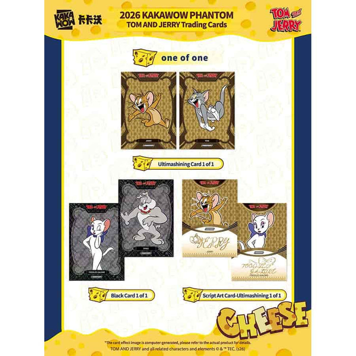 Kakawow: 2025 Phantom - Tom & Jerry Trading Cards Hobby Box