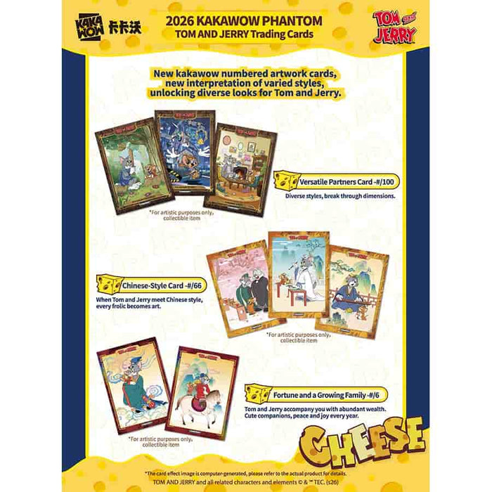 Kakawow: 2025 Phantom - Tom & Jerry Trading Cards Hobby Box