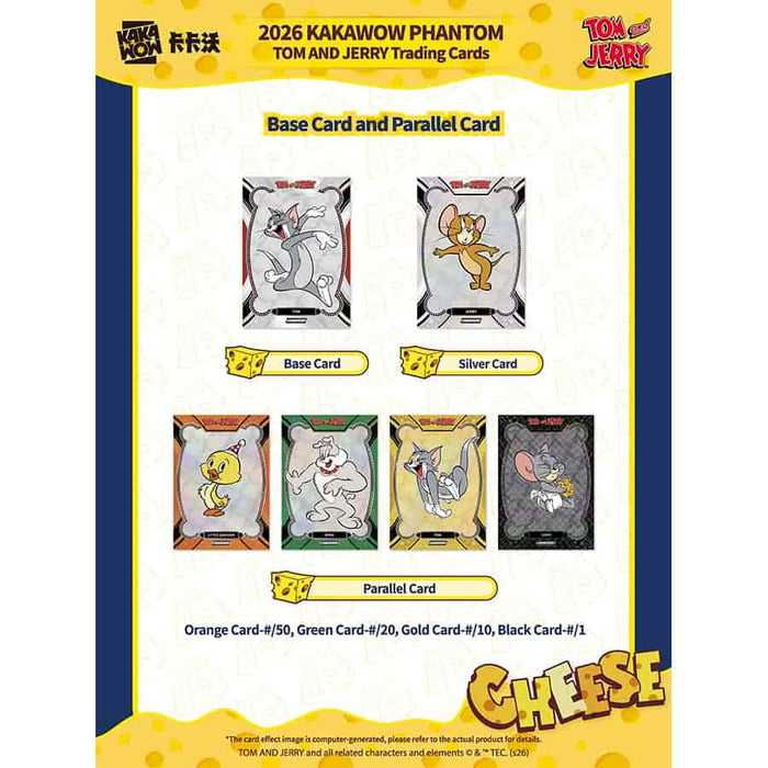 Kakawow: 2025 Phantom - Tom & Jerry Trading Cards Hobby Box