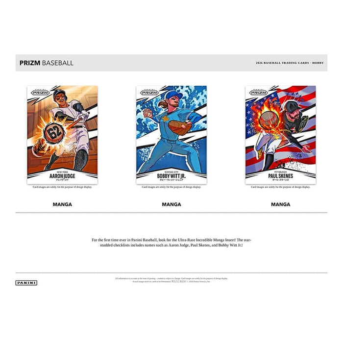 2026 Prizm Baseball Hobby Box