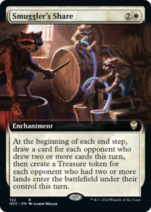 Image for Smuggler's Share (Extended Art) (122) (NCC) - Magic: The Gathering