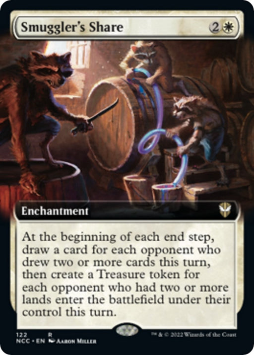 Image for Smuggler's Share (Extended Art) (122) (NCC) - Magic: The Gathering
