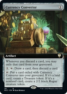 Image for Currency Converter (Extended Art) (181) (NCC) - Magic: The Gathering