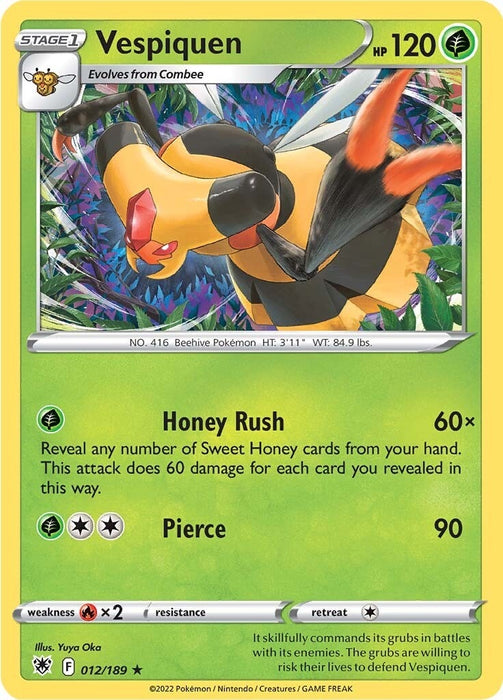 Image for Vespiquen (012/189) (SWSH10) - Pokemon