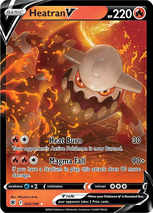 Heatran V (025/189) (SWSH10)