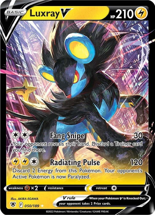 Image for Luxray V (050/189) (SWSH10) - Pokemon