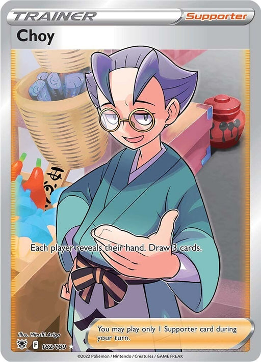 Image for Choy (Full Art) (182/189) (SWSH10) - Pokemon