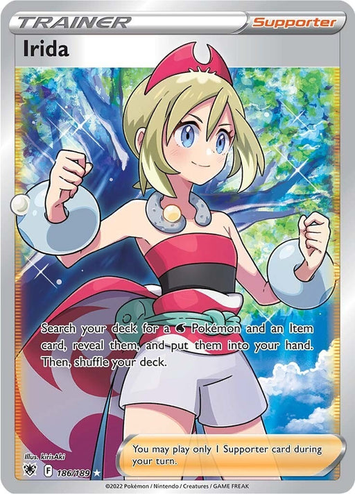 Image for Irida (Full Art) (186/189) (SWSH10) - Pokemon