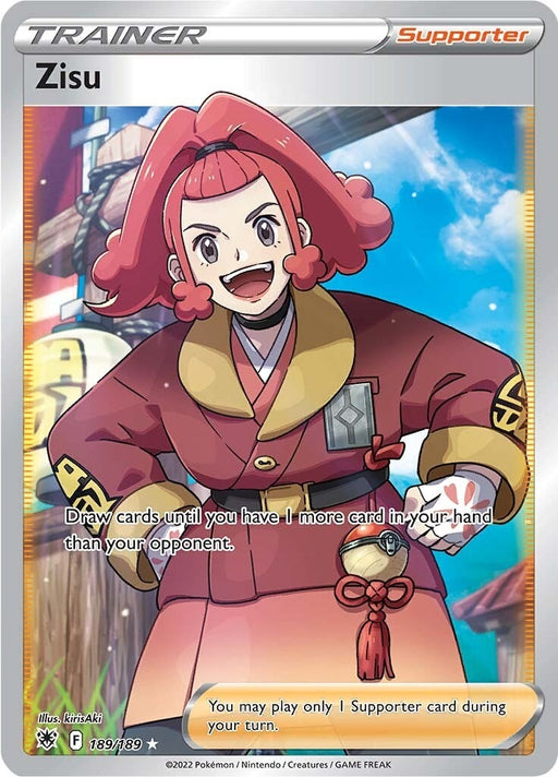 Image for Zisu (Full Art) (189/189) (SWSH10) - Pokemon
