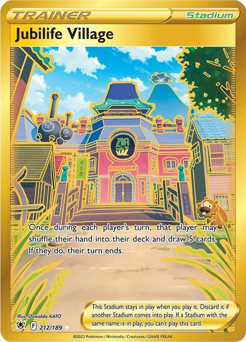 Jubilife Village (Secret) (212/189) (SWSH10)