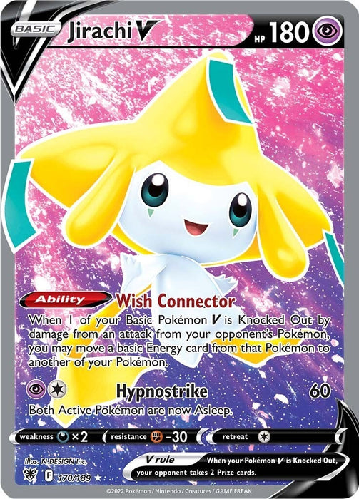 Jirachi V (Full Art) (170/189) (SWSH10)