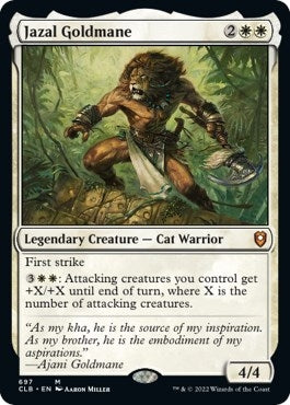 Image for Jazal Goldmane (697) (CLB) - Magic: The Gathering