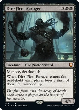 Image for Dire Fleet Ravager (749) (CLB) - Magic: The Gathering