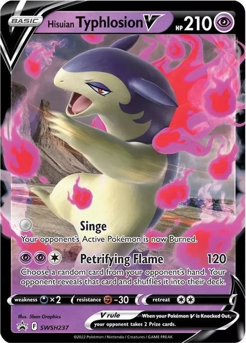 Hisuian Typhlosion V - SWSH237 (SWSH237) (SWSD)