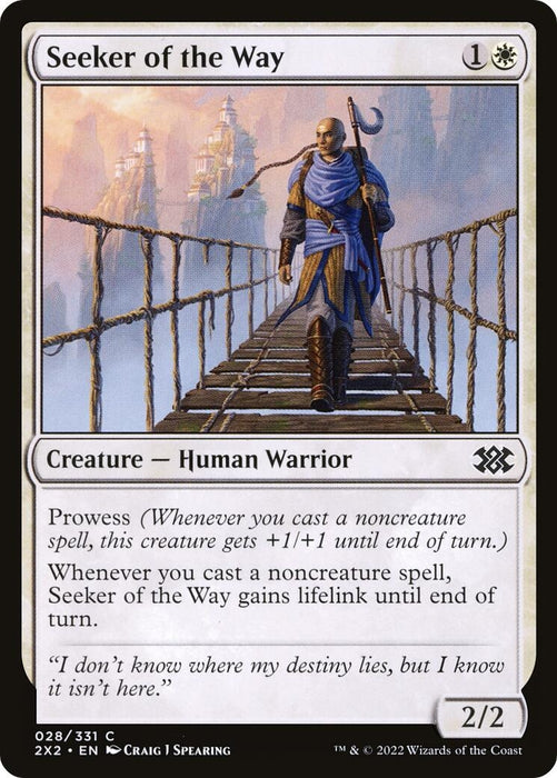 Image for Seeker of the Way (28) (2X2) - Magic: The Gathering