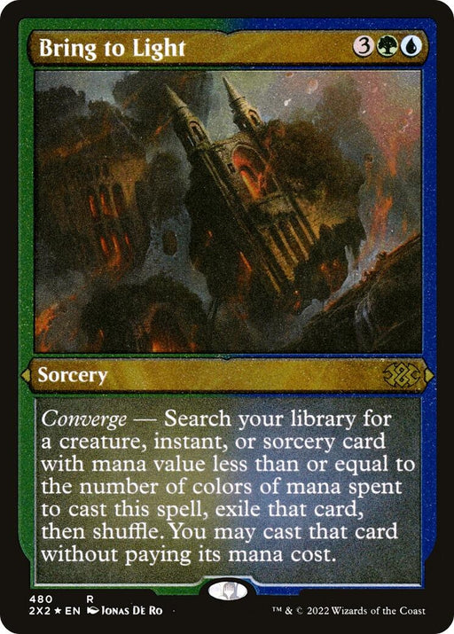 Image for Bring to Light (Foil Etched) (480) (2X2) - Magic: The Gathering