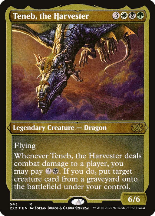 Image for Teneb, the Harvester (Foil Etched) (543) (2X2) - Magic: The Gathering