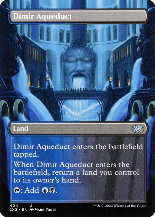 Image for Dimir Aqueduct (Borderless) (404) (2X2) - Magic: The Gathering